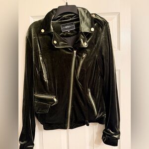 Green Velvet Jacket